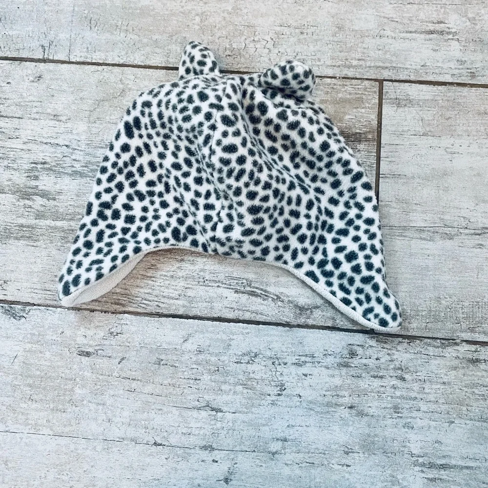 ⭐️5 for $25⭐️ girls gap gray & off white cat hat